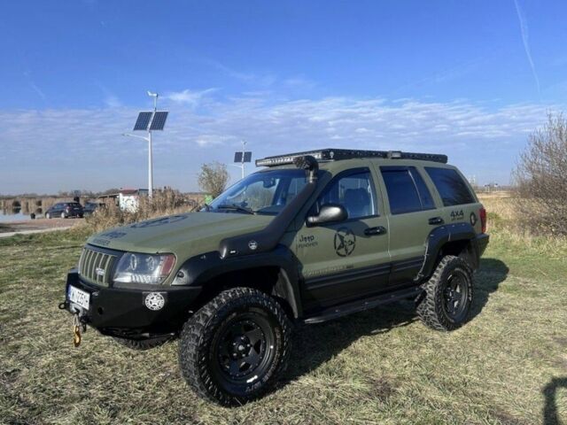 Зеленый Джип Гранд Чероки, объемом двигателя 2.7 л и пробегом 200 тыс. км за 3544 $, фото 1 на Automoto.ua