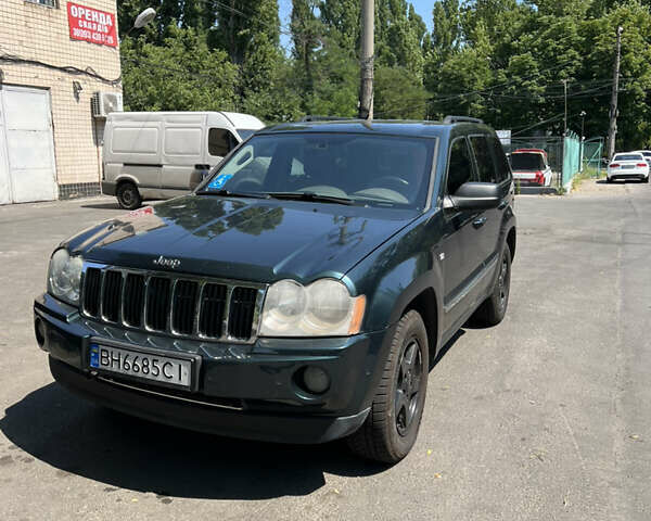 Зеленый Джип Гранд Чероки, объемом двигателя 2.99 л и пробегом 312 тыс. км за 8500 $, фото 1 на Automoto.ua
