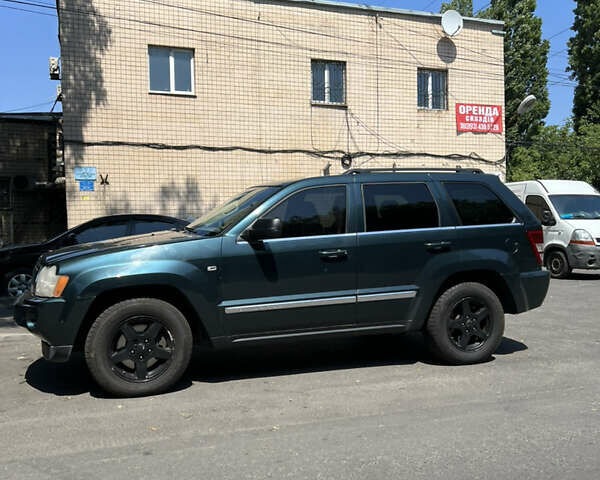 Зеленый Джип Гранд Чероки, объемом двигателя 2.99 л и пробегом 312 тыс. км за 8500 $, фото 2 на Automoto.ua