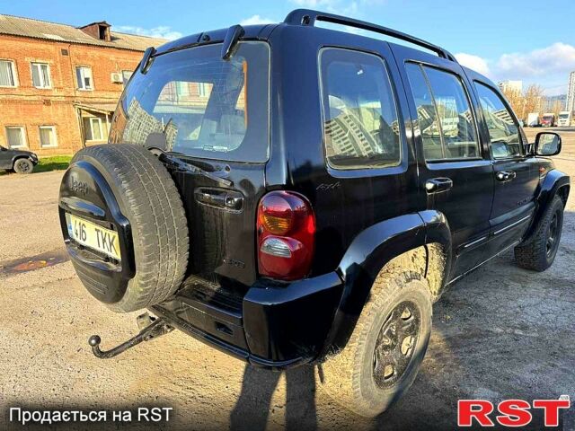 Черный Джип Либерти, объемом двигателя 2.5 л и пробегом 234 тыс. км за 2800 $, фото 5 на Automoto.ua