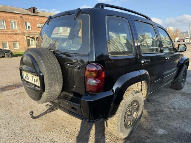 Черный Джип Либерти, объемом двигателя 2.5 л и пробегом 234 тыс. км за 2800 $, фото 2 на Automoto.ua