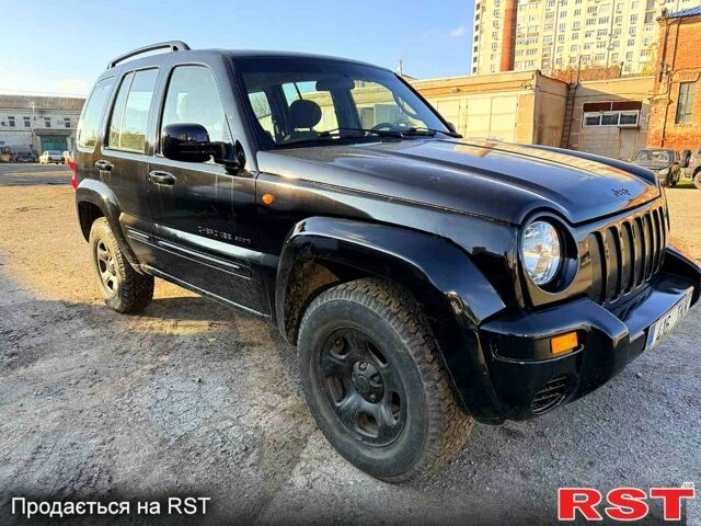 Черный Джип Либерти, объемом двигателя 2.5 л и пробегом 234 тыс. км за 2800 $, фото 3 на Automoto.ua