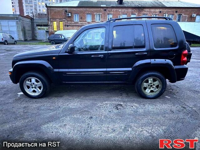 Черный Джип Либерти, объемом двигателя 2.5 л и пробегом 307 тыс. км за 3600 $, фото 1 на Automoto.ua