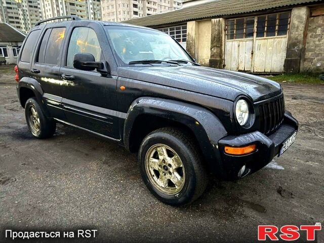 Черный Джип Либерти, объемом двигателя 2.5 л и пробегом 307 тыс. км за 3600 $, фото 3 на Automoto.ua