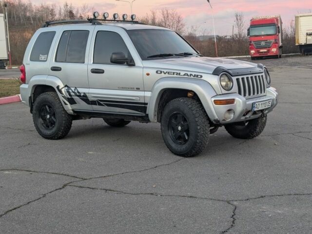 Серый Джип Либерти, объемом двигателя 2.5 л и пробегом 230 тыс. км за 6800 $, фото 2 на Automoto.ua