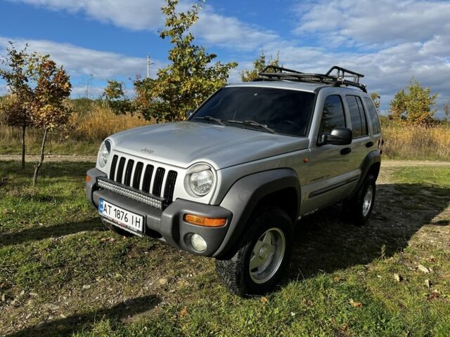 Серый Джип Либерти, объемом двигателя 2.5 л и пробегом 161 тыс. км за 5300 $, фото 1 на Automoto.ua