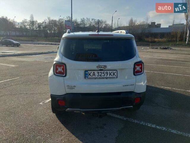 Джип Ренегат 2017 в Львове на Automoto.ua Белый Джип Ренегат, объемом двигателя 2.36 л и пробегом 153 тыс. км за 13000 $, фото 2 на Automoto.ua