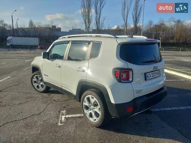 Джип Ренегат 2017 в Львове на Automoto.ua Белый Джип Ренегат, объемом двигателя 2.36 л и пробегом 153 тыс. км за 13000 $, фото 3 на Automoto.ua