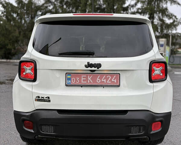 Білий Джип Ренегат, об'ємом двигуна 2.4 л та пробігом 230 тис. км за 12300 $, фото 13 на Automoto.ua