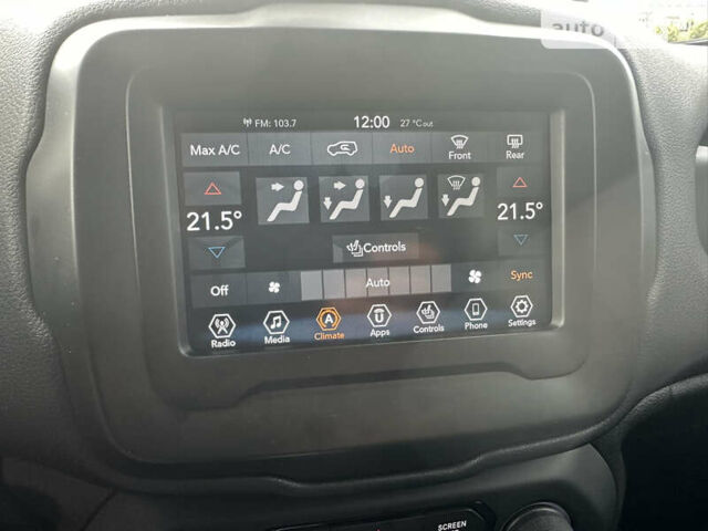 Белый Джип Ренегат, объемом двигателя 1.33 л и пробегом 53 тыс. км за 14950 $, фото 18 на Automoto.ua