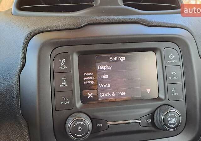 Білий Джип Ренегат, об'ємом двигуна 2.4 л та пробігом 133 тис. км за 12758 $, фото 31 на Automoto.ua