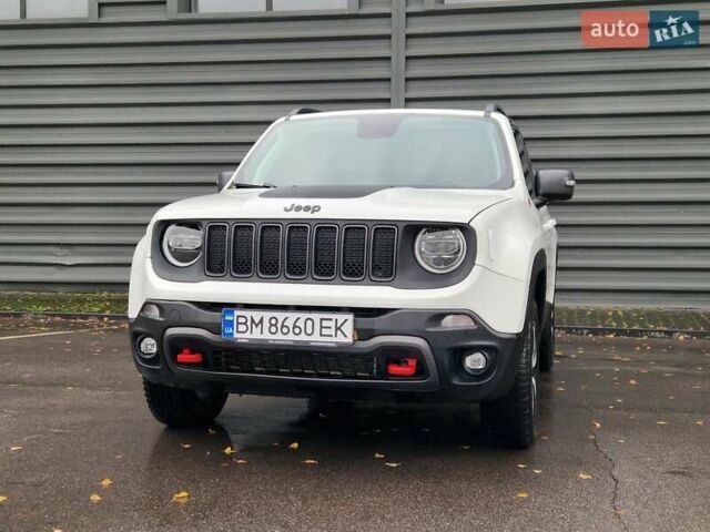Джип Ренегат 2020 в Сумах на Automoto.ua Белый Джип Ренегат, объемом двигателя 1.33 л и пробегом 138 тыс. км за 16500 $, фото 4 на Automoto.ua