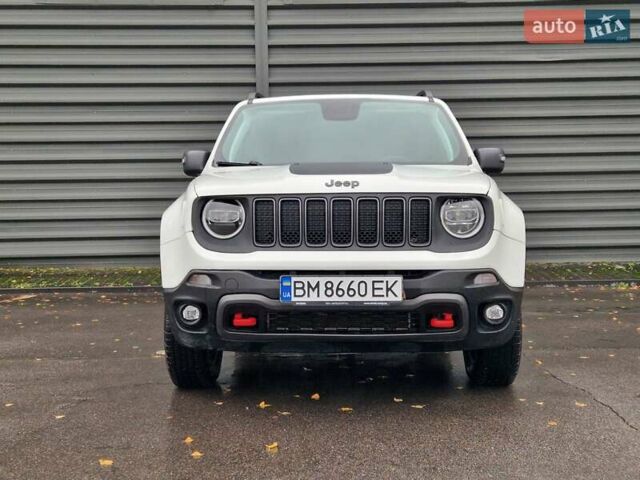 Джип Ренегат 2020 в Сумах на Automoto.ua Белый Джип Ренегат, объемом двигателя 1.33 л и пробегом 138 тыс. км за 16500 $, фото 5 на Automoto.ua