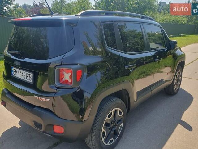 Джип Ренегат 2015 в Сумах на Automoto.ua Черный Джип Ренегат, объемом двигателя 2.36 л и пробегом 123 тыс. км за 12600 $, фото 9 на Automoto.ua