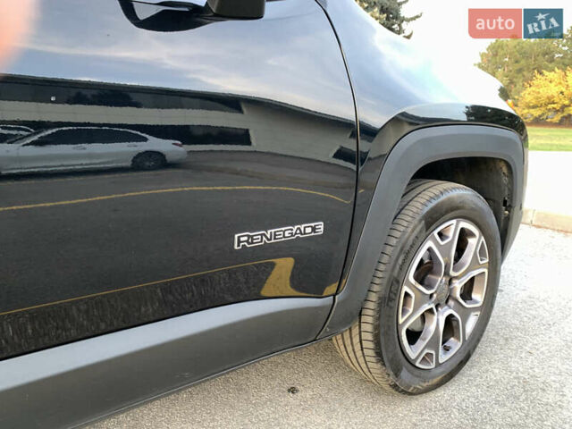 Черный Джип Ренегат, объемом двигателя 2.36 л и пробегом 212 тыс. км за 12000 $, фото 10 на Automoto.ua