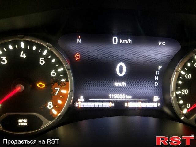 Черный Джип Ренегат, объемом двигателя 2.4 л и пробегом 119 тыс. км за 13500 $, фото 1 на Automoto.ua