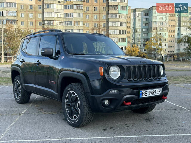 Черный Джип Ренегат, объемом двигателя 2.36 л и пробегом 165 тыс. км за 8500 $, фото 1 на Automoto.ua