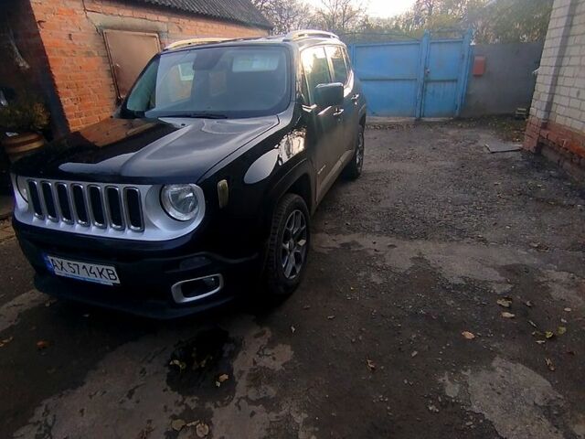 Черный Джип Ренегат, объемом двигателя 2.4 л и пробегом 106 тыс. км за 11999 $, фото 1 на Automoto.ua