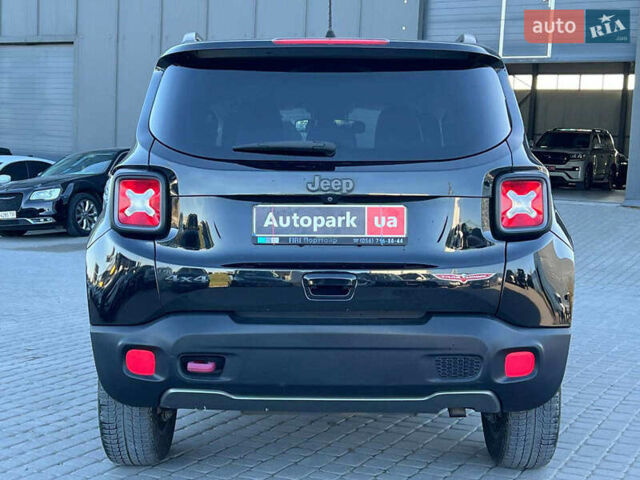 Черный Джип Ренегат, объемом двигателя 2.4 л и пробегом 76 тыс. км за 12990 $, фото 6 на Automoto.ua