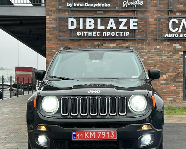 Черный Джип Ренегат, объемом двигателя 2.36 л и пробегом 154 тыс. км за 12250 $, фото 1 на Automoto.ua