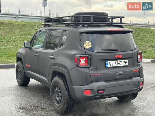 Черный Джип Ренегат, объемом двигателя 2.36 л и пробегом 95 тыс. км за 16000 $, фото 3 на Automoto.ua