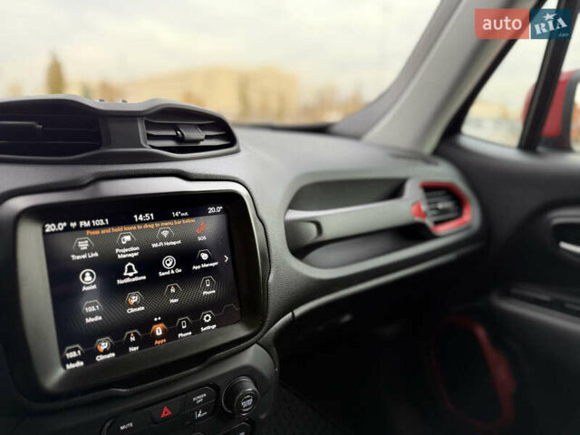 Чорний Джип Ренегат, об'ємом двигуна 1.37 л та пробігом 10 тис. км за 18500 $, фото 25 на Automoto.ua