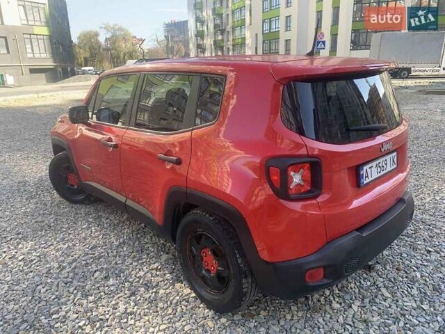 Джип Ренегат 2015 в Ивано-Франковске на Automoto.ua Красный Джип Ренегат, объемом двигателя 1.4 л и пробегом 155 тыс. км за 10200 $, фото 6 на Automoto.ua