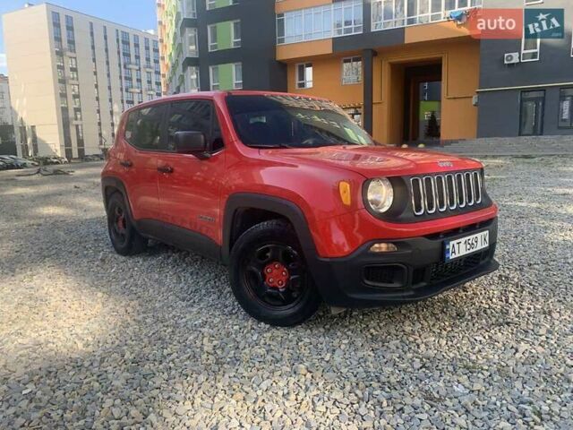 Красный Джип Ренегат, объемом двигателя 1.4 л и пробегом 155 тыс. км за 9000 $, фото 1 на Automoto.ua