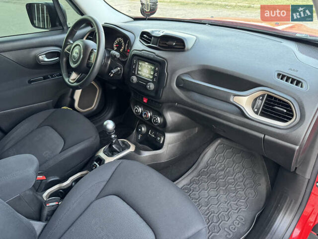 Красный Джип Ренегат, объемом двигателя 1.4 л и пробегом 67 тыс. км за 11450 $, фото 11 на Automoto.ua