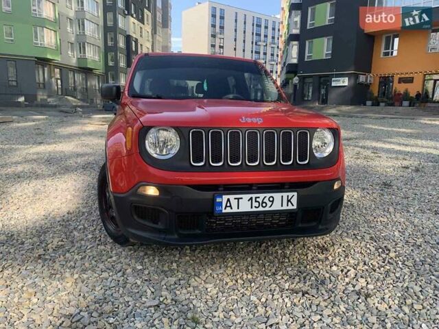 Красный Джип Ренегат, объемом двигателя 1.4 л и пробегом 155 тыс. км за 9000 $, фото 3 на Automoto.ua