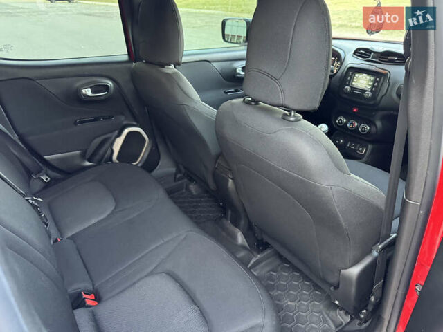 Красный Джип Ренегат, объемом двигателя 1.4 л и пробегом 67 тыс. км за 11450 $, фото 12 на Automoto.ua