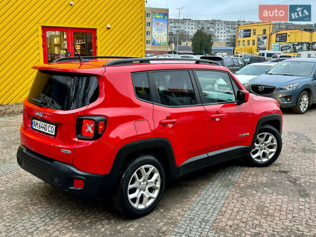 Красный Джип Ренегат, объемом двигателя 2.36 л и пробегом 88 тыс. км за 10900 $, фото 7 на Automoto.ua