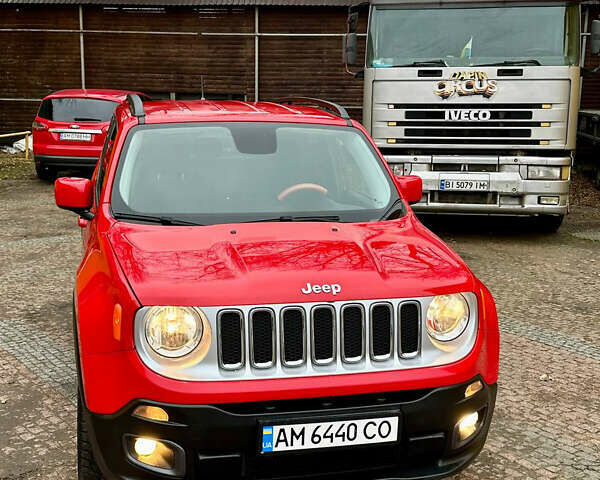 Красный Джип Ренегат, объемом двигателя 2.36 л и пробегом 88 тыс. км за 10900 $, фото 14 на Automoto.ua