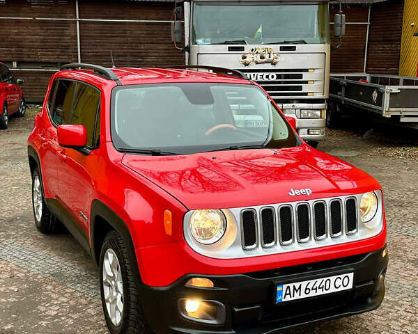 Красный Джип Ренегат, объемом двигателя 2.36 л и пробегом 88 тыс. км за 10900 $, фото 13 на Automoto.ua