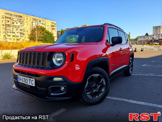 Красный Джип Ренегат, объемом двигателя 2.4 л и пробегом 168 тыс. км за 10800 $, фото 1 на Automoto.ua