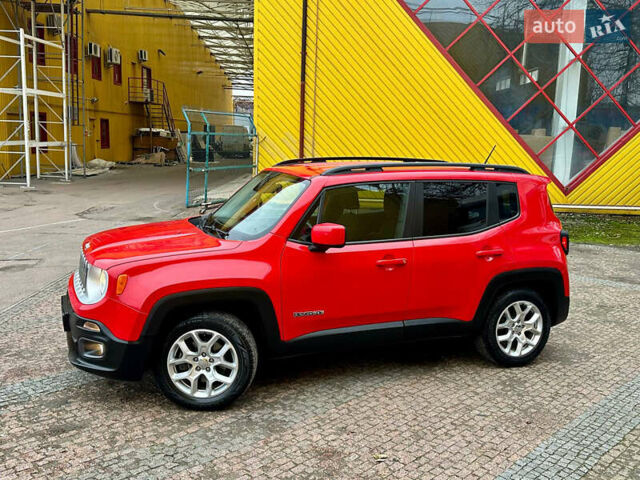 Красный Джип Ренегат, объемом двигателя 2.36 л и пробегом 88 тыс. км за 10900 $, фото 1 на Automoto.ua