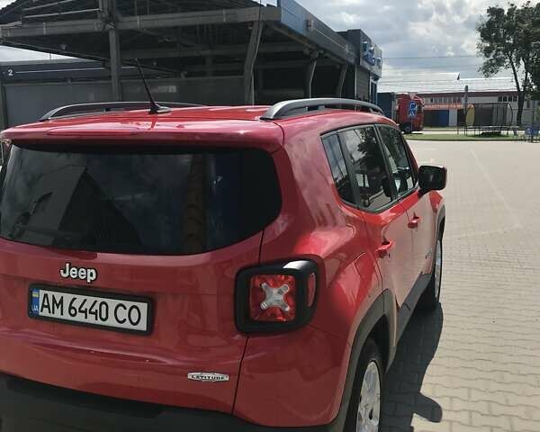 Красный Джип Ренегат, объемом двигателя 2.36 л и пробегом 88 тыс. км за 12300 $, фото 11 на Automoto.ua