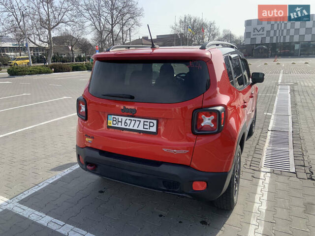 Красный Джип Ренегат, объемом двигателя 2.4 л и пробегом 131 тыс. км за 13999 $, фото 7 на Automoto.ua