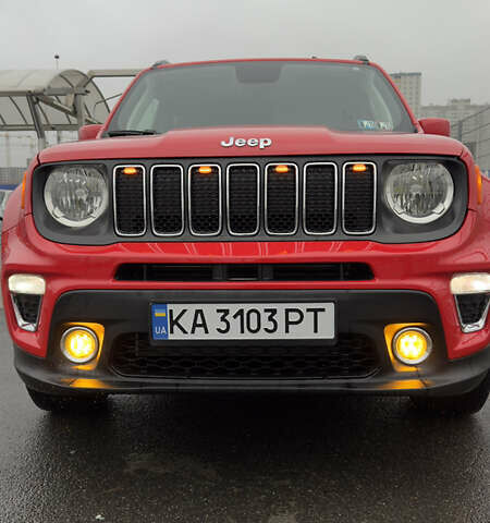 Красный Джип Ренегат, объемом двигателя 2.36 л и пробегом 141 тыс. км за 15777 $, фото 1 на Automoto.ua