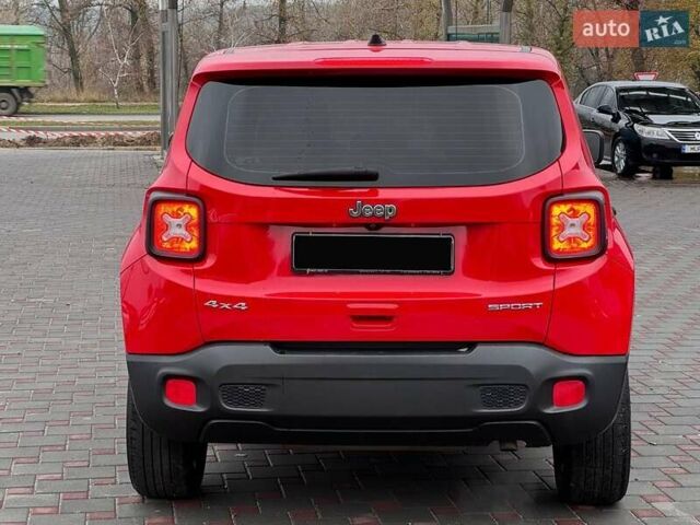 Красный Джип Ренегат, объемом двигателя 2.4 л и пробегом 70 тыс. км за 11999 $, фото 4 на Automoto.ua