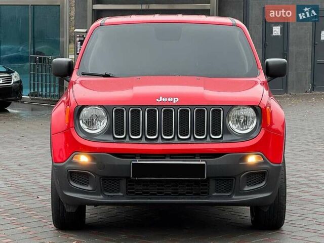 Красный Джип Ренегат, объемом двигателя 2.4 л и пробегом 70 тыс. км за 11999 $, фото 1 на Automoto.ua