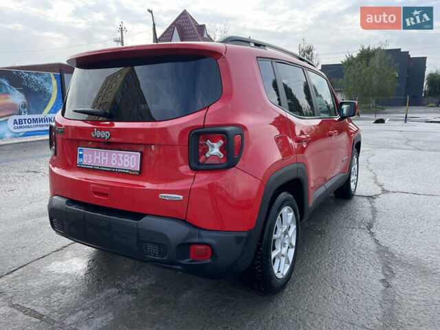 Красный Джип Ренегат, объемом двигателя 2.4 л и пробегом 125 тыс. км за 13950 $, фото 6 на Automoto.ua