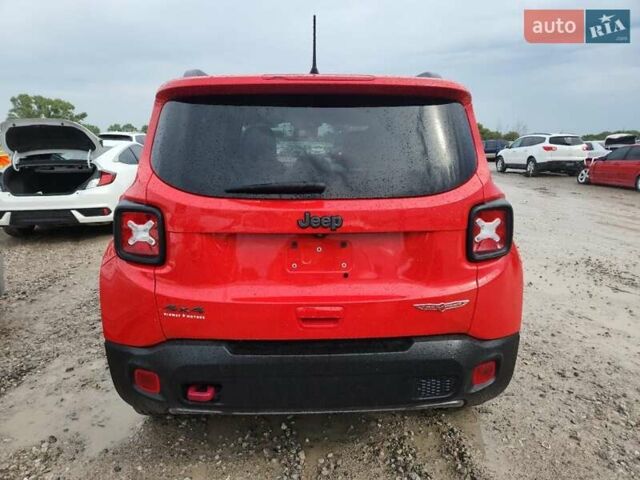 Красный Джип Ренегат, объемом двигателя 1.33 л и пробегом 96 тыс. км за 2300 $, фото 1 на Automoto.ua