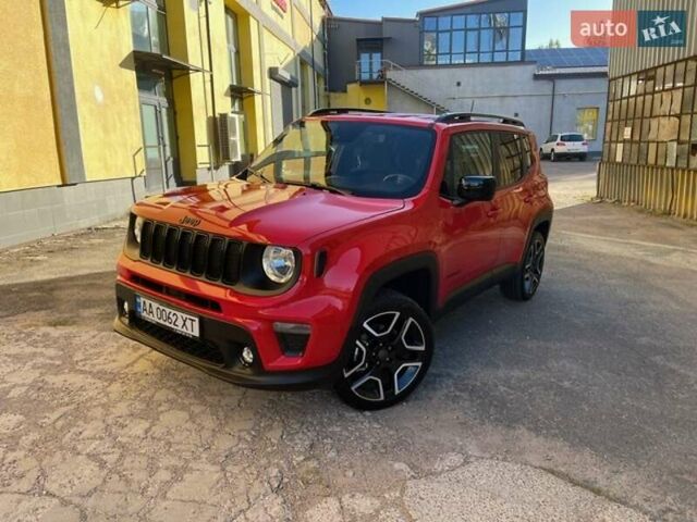 Красный Джип Ренегат, объемом двигателя 1.33 л и пробегом 32 тыс. км за 19950 $, фото 1 на Automoto.ua