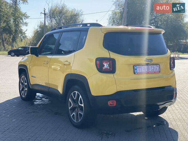 Жовтий Джип Ренегат, об'ємом двигуна 2.4 л та пробігом 190 тис. км за 14900 $, фото 11 на Automoto.ua