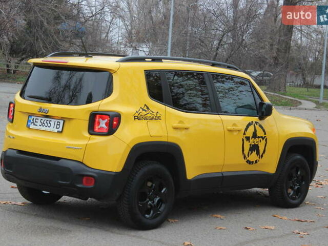 Желтый Джип Ренегат, объемом двигателя 2.36 л и пробегом 197 тыс. км за 11999 $, фото 7 на Automoto.ua