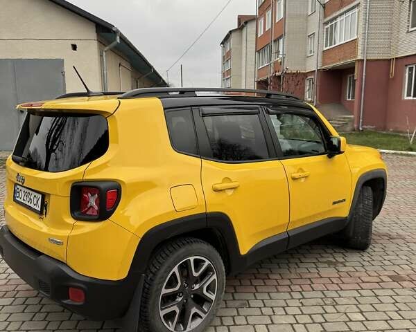 Желтый Джип Ренегат, объемом двигателя 2.36 л и пробегом 92 тыс. км за 14300 $, фото 8 на Automoto.ua