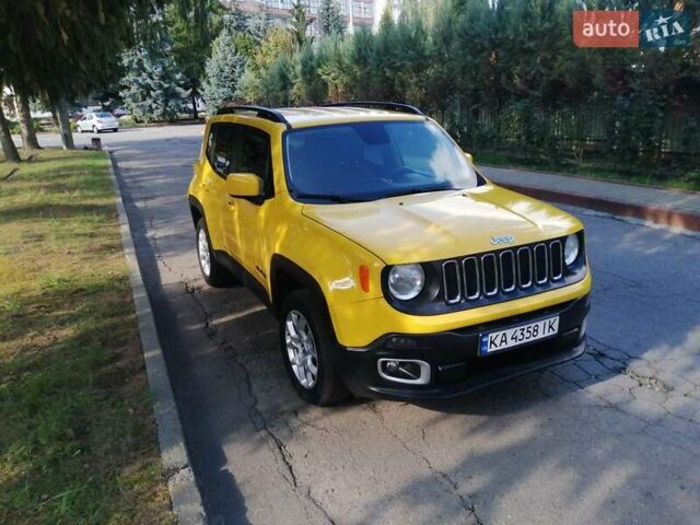 Желтый Джип Ренегат, объемом двигателя 2.36 л и пробегом 173 тыс. км за 11650 $, фото 4 на Automoto.ua