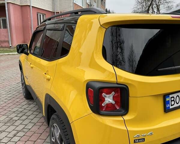 Желтый Джип Ренегат, объемом двигателя 2.36 л и пробегом 92 тыс. км за 14300 $, фото 3 на Automoto.ua