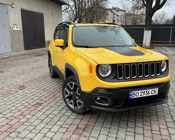 Желтый Джип Ренегат, объемом двигателя 2.36 л и пробегом 92 тыс. км за 14300 $, фото 12 на Automoto.ua